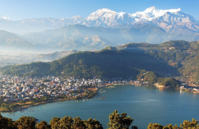 Heli tour to Annapurna Base Camp (4130 m) and Overnight at Pokhara